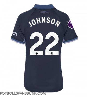 Tottenham Hotspur Brennan Johnson #22 Replika Bortatröja Damer 2023-24 Kortärmad